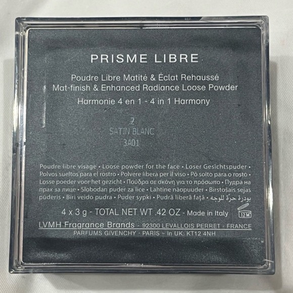 Givenchy Prisme Libre Loose Setting Powder Shade 2: Satin Blanc - Picture 4 of 4